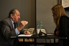 Kazimierz Szymański podczas Misterium Pamięci "Ocalone Losy" 2013