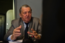 Kazimierz Szymański podczas Misterium Pamięci "Ocalone Losy" 2013