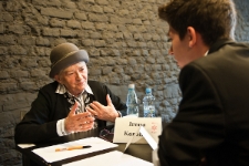 Irena Korolko podczas Misterium Pamięci "Ocalone Losy" 2013