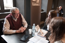 Tadeusz Pydo podczas Misterium Pamięci "Ocalone Losy" 2013