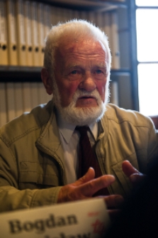 Bogdan Pazur podczas Misterium Pamięci "Ocalone Losy" 2013