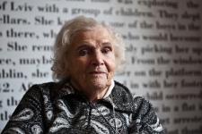 Biruta Fąfrowicz podczas Misterium Pamięci "Ocalone Losy" 2013