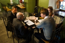 Cyprian Skwarek podczas Misterium Pamięci "Ocalone Losy" 2013