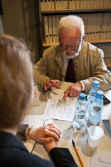 Bogdan Pazur podczas Misterium Pamięci "Ocalone Losy" 2013