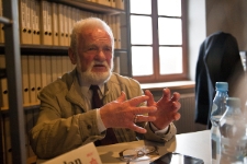 Bogdan Pazur podczas Misterium Pamięci "Ocalone Losy" 2013