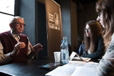 Tadeusz Pydo podczas Misterium Pamięci "Ocalone Losy" 2013