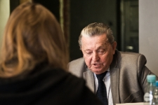 Kazimierz Szymański podczas Misterium Pamięci "Ocalone Losy" 2013