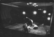 Teatr Wizji i Ruchu podczas próby do jednego ze spektakli