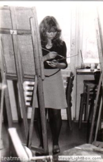 Lekcja malarstwa w PLSP na Grodzkiej