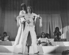 Spektakl "Images". Na pierwszym planie Jerzy Kamiński i Jerzy Leszczyński