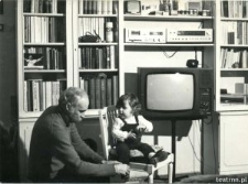 Wojciech Koziejowski z synem