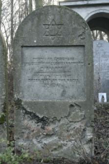 Macewa na cmentarzu żydowskim w Głusku