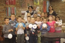 Bajkowe Ludki - dzieci na spotkaniu z Roksaną Jędrzejewską-Wróbel