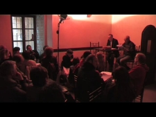 Czytanie "Sztukmistrza z Lublina" podczas 50. urodzin Sztukmistrza