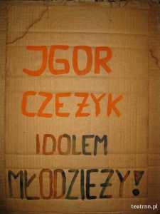 Plakat wyborczy Ignacego Czeżyka z kampanii wyborczej w 1989 roku