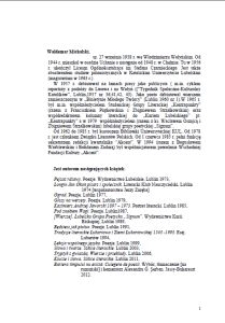Bibliografia Waldemara Michalskiego