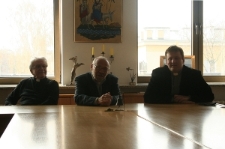 Aleks Dancyg na spotkaniu z księżmi KUL.