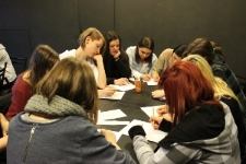 Uczestnicy warsztatu "Listy do Henia" z Gesamtschule Waltrop