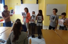 Warsztat ,,Listy do Henia" w Gimnazjum im. I. Paderewskiego.