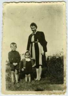 Maria Tkaczuk z dziećmi