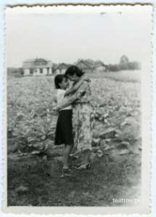 Maria Tkaczuk z c&oacute;rką