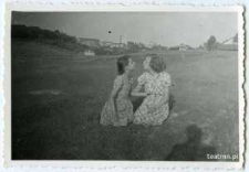 Lidia Tkaczuk z koleżanką