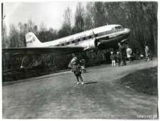 Samolot &ndash; kawiarnia w Parku Ludowym w Lublinie