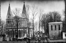 Berezne, ulica Kościelna, kości&oacute;ł św Kajetana