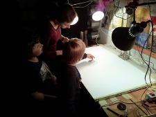 Zaczarowany Lublin 2014 - w MDK "Pod Akacją" odbyły się warsztaty plastyczne