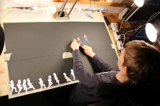 Realizacja animacji "Miasto Podziemne" w MDK "Pod Akacją"