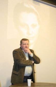 Robert Kuwałek wygłasza wykład pt. Rodzina Krystyny Modrzewskiej - z d. Mandelbaum - na tle społeczności żydowskiej przedwojennego Lublina.