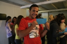 Uczestnik warsztatu - spotkanie młodzieży z Polski i Izraela.