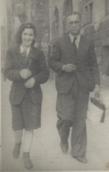 Zofia Grzesiak i Tadeusz Grzesiak w Poznaniu