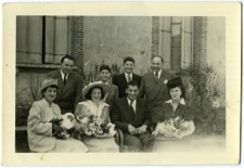 Rodzina Aszkenazy na ślubie wuja Marcela