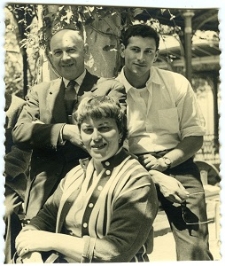 Seweryn Aszkenazy z rodzicami