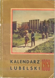 Okładka "Kalendarza Lubelskiego na rok 1969"