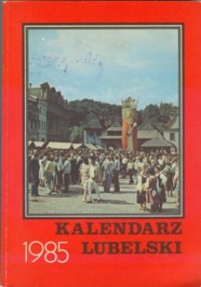 Okładka "Kalendarza Lubelskiego na rok 1985"