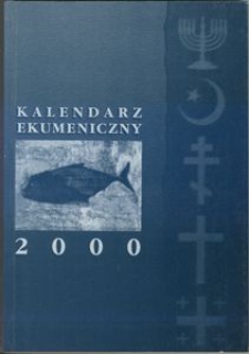 Okładka "Kalendarza Ekumenicznego na rok 2000"