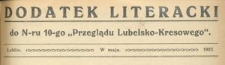 Winieta dodatku literackiego "Przegląd Lubelsko-Kresowego"