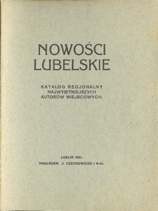 Okładka "Nowości Lubelskich"