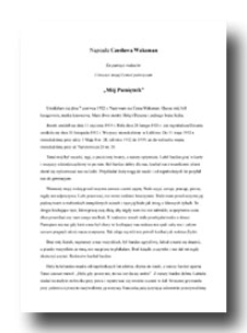 M&oacute;j Pamiętnik