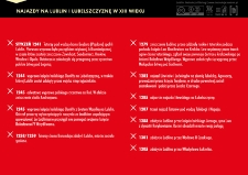 Najazdy na Lublin i Lubelszczyznę w XIII wieku. Infografika