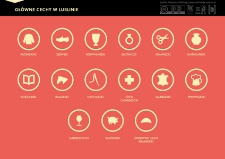 Najważniejsze cechy w Lublinie. Infografika