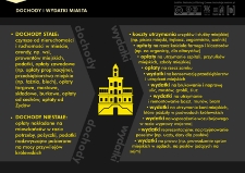 Dochody i wydatki miasta. Infografika