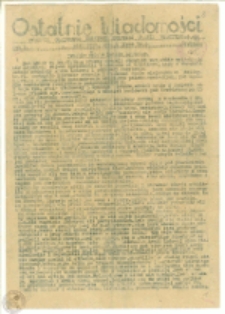 Ostatnie Wiadomości, R I, nr 8, 1944