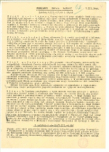 Codzienny Serwis Radiowy, 07.03.1944