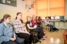 Warsztaty "Remiks dokumentalny" dla klasy integracyjnej Zespołu Szk&oacute;ł im. Grabskiego