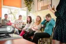 Uczestnicy warsztat&oacute;w "Remiks dokumentalny"