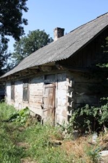 Wojsławice, zabudowa drewniana