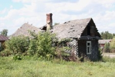 Wojsławice, pozostałości domu mieszkalnego